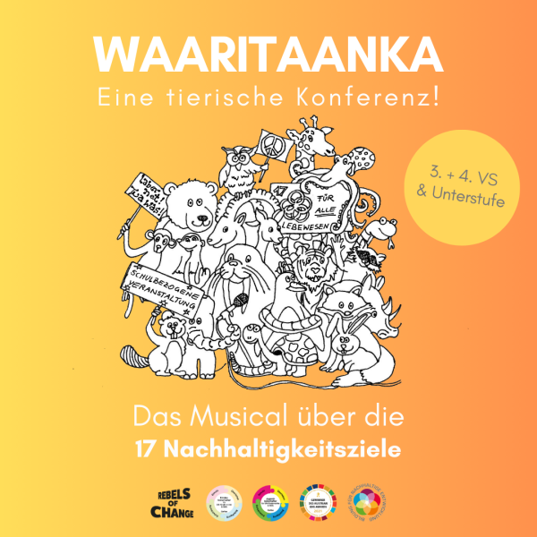 Kindermusical – WAARITAANKA “Die tierische Konferenz”